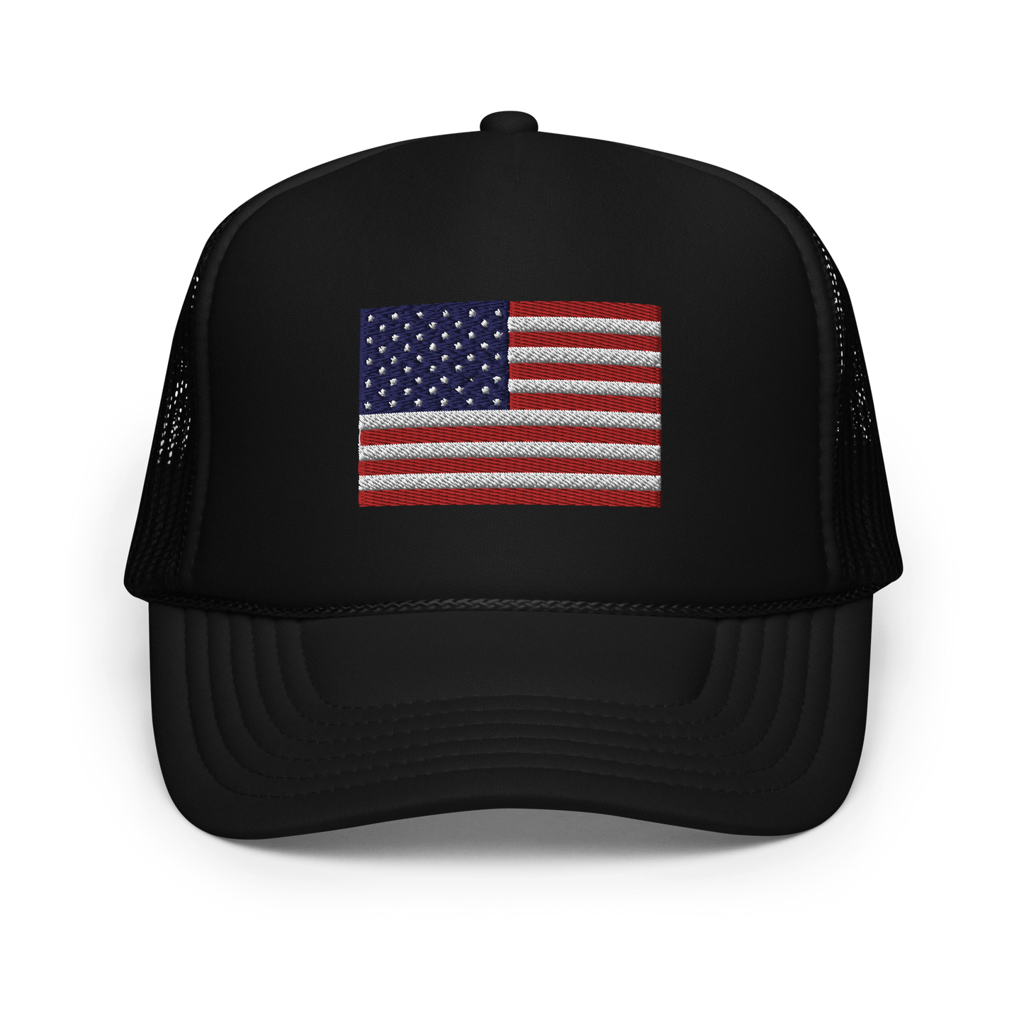 HTT USA flag trucker hat