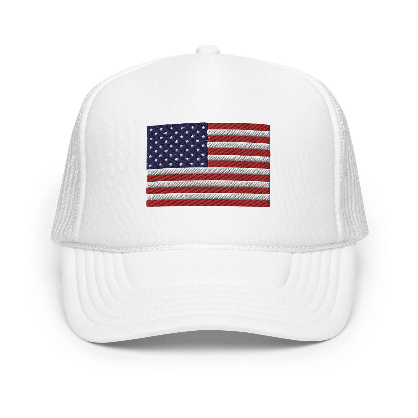 HTT USA flag trucker hat