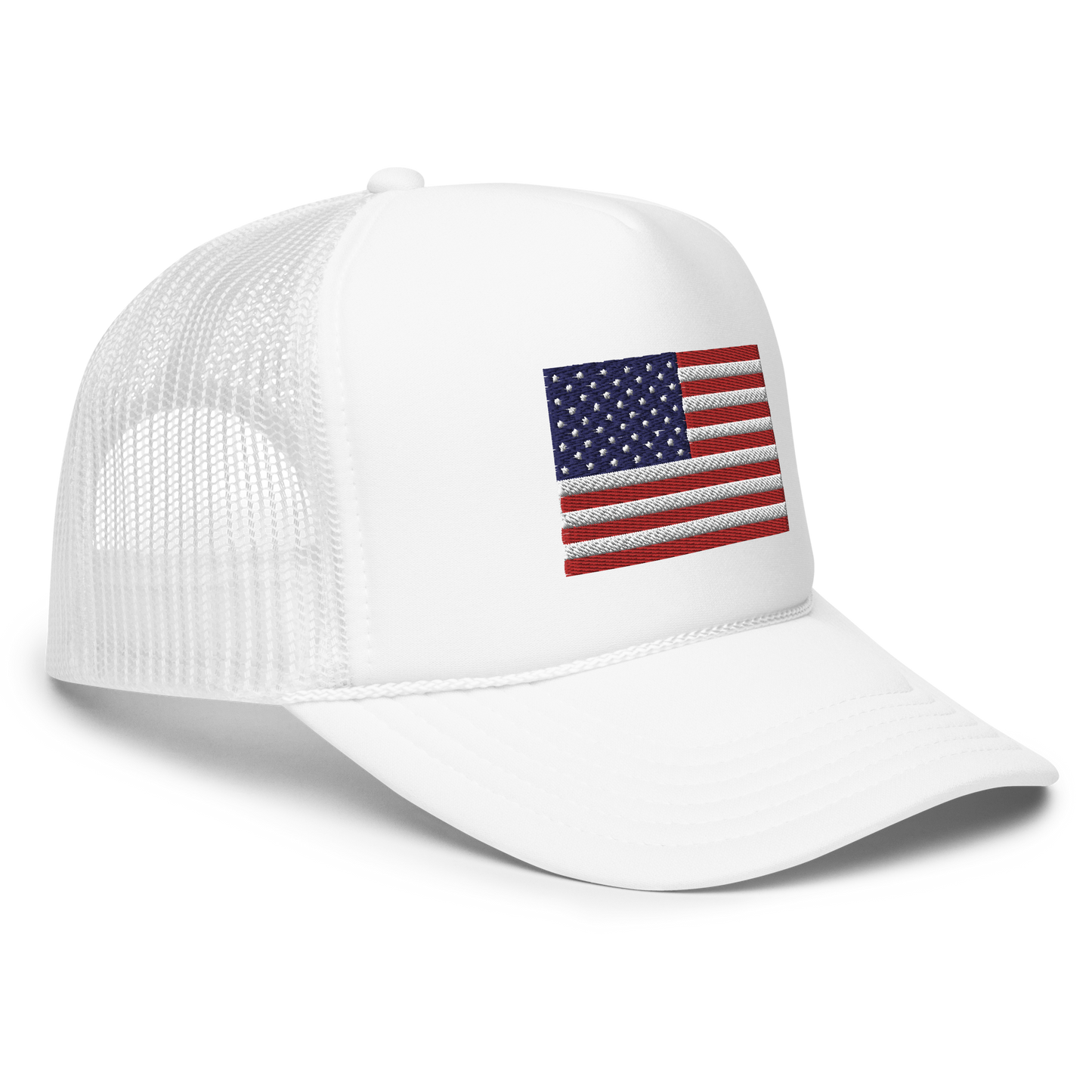 HTT USA flag trucker hat