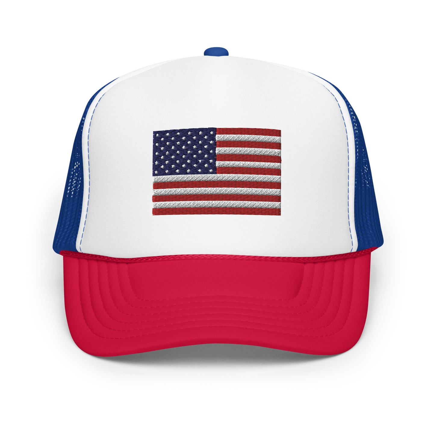 HTT USA flag trucker hat