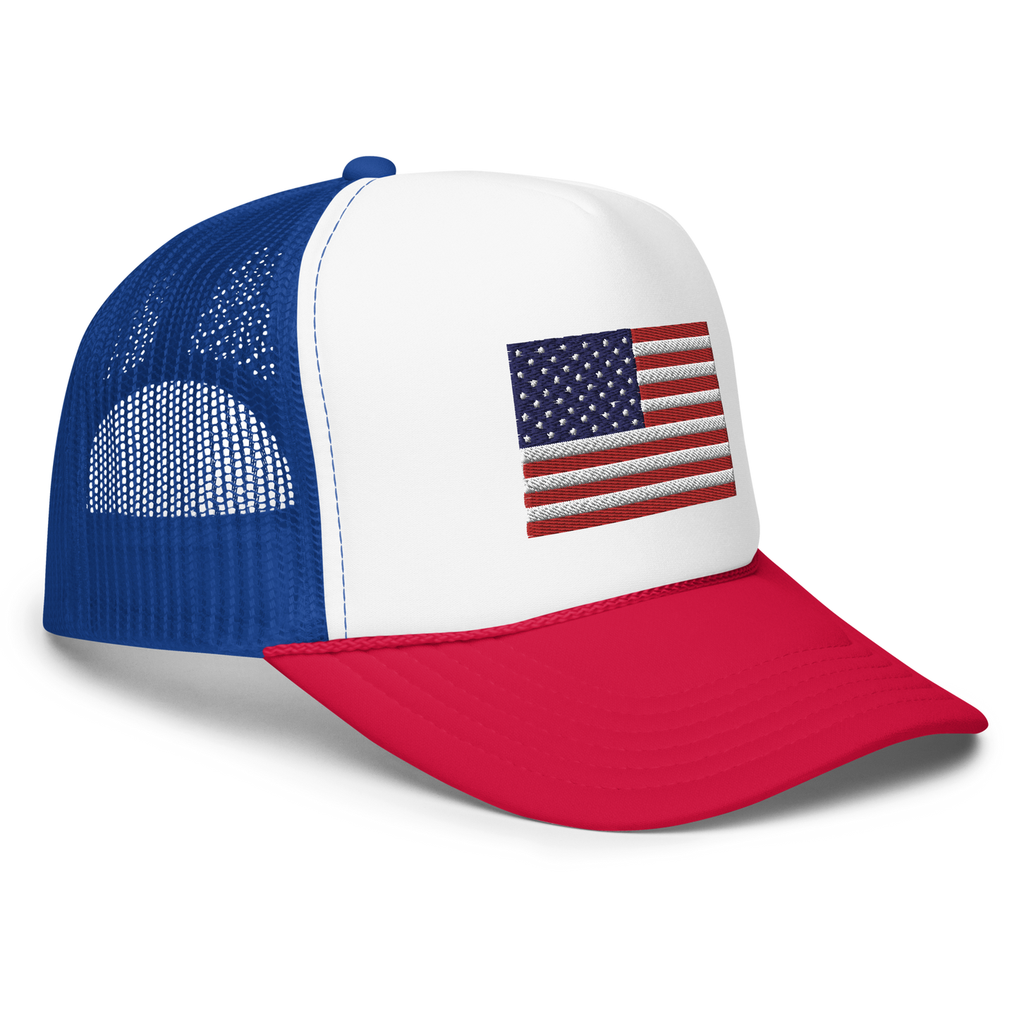 HTT USA flag trucker hat