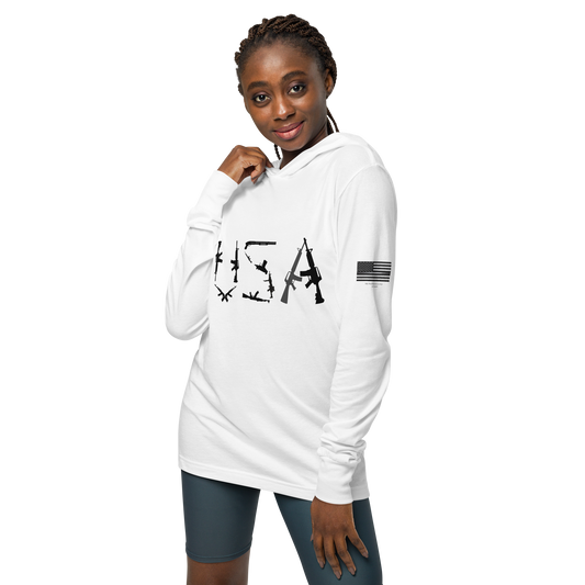 HTT Hooded long-sleeve tee