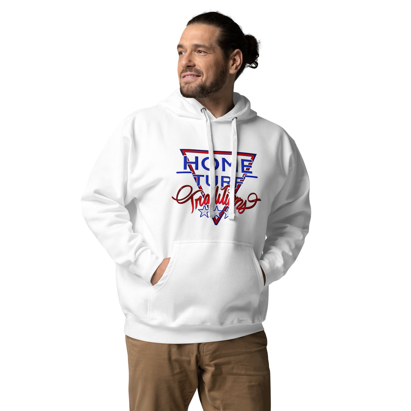 HTT Unisex Hoodie (White)