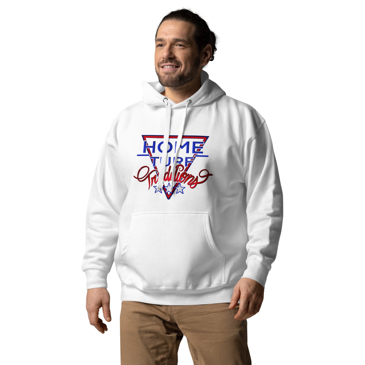 HTT Unisex Hoodie (White)